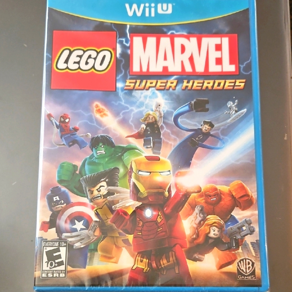 Wii Console Lego Marvel Superheroes Game NWT